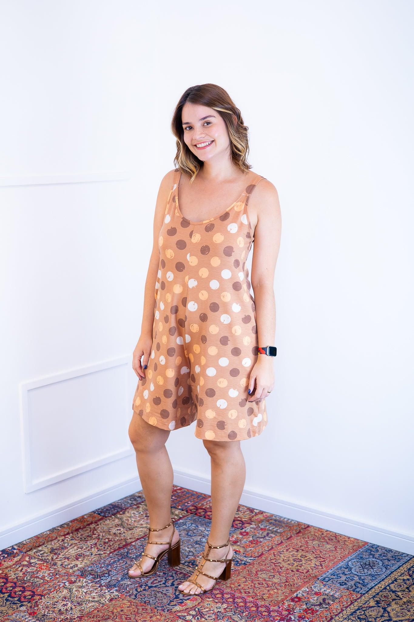 Macaquinho Kate - Midi Alça Larga - Bazar Online