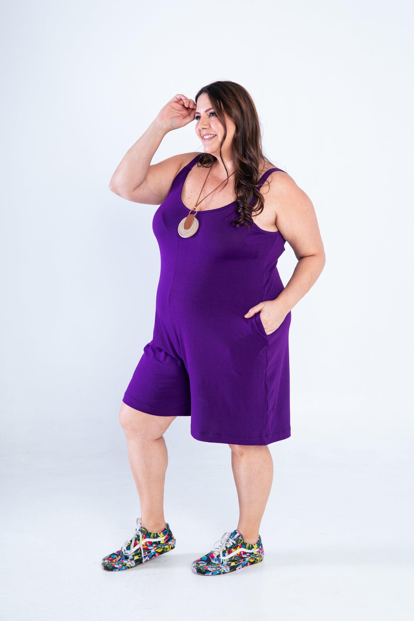 Macaquinho Kate - Midi Alça Larga - Bazar Online