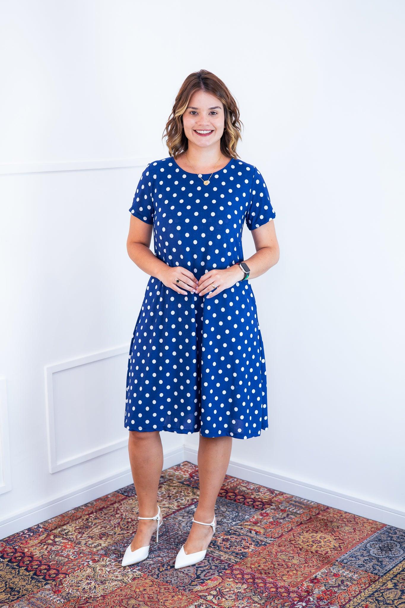 Vestido Sara - Malha Confort Midi com Manga - Bazar Online