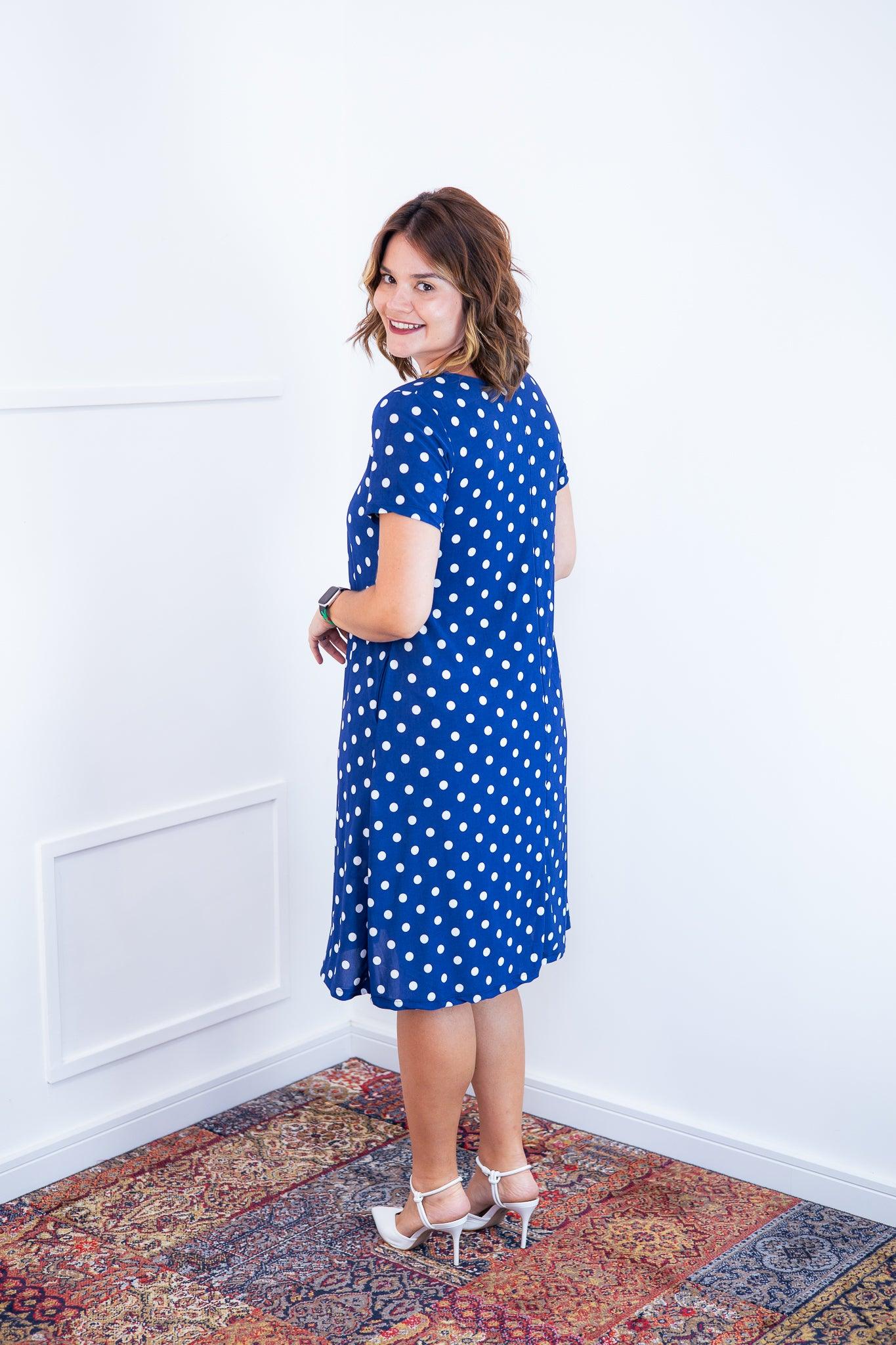 Vestido Sara - Malha Confort Midi com Manga - Bazar Online