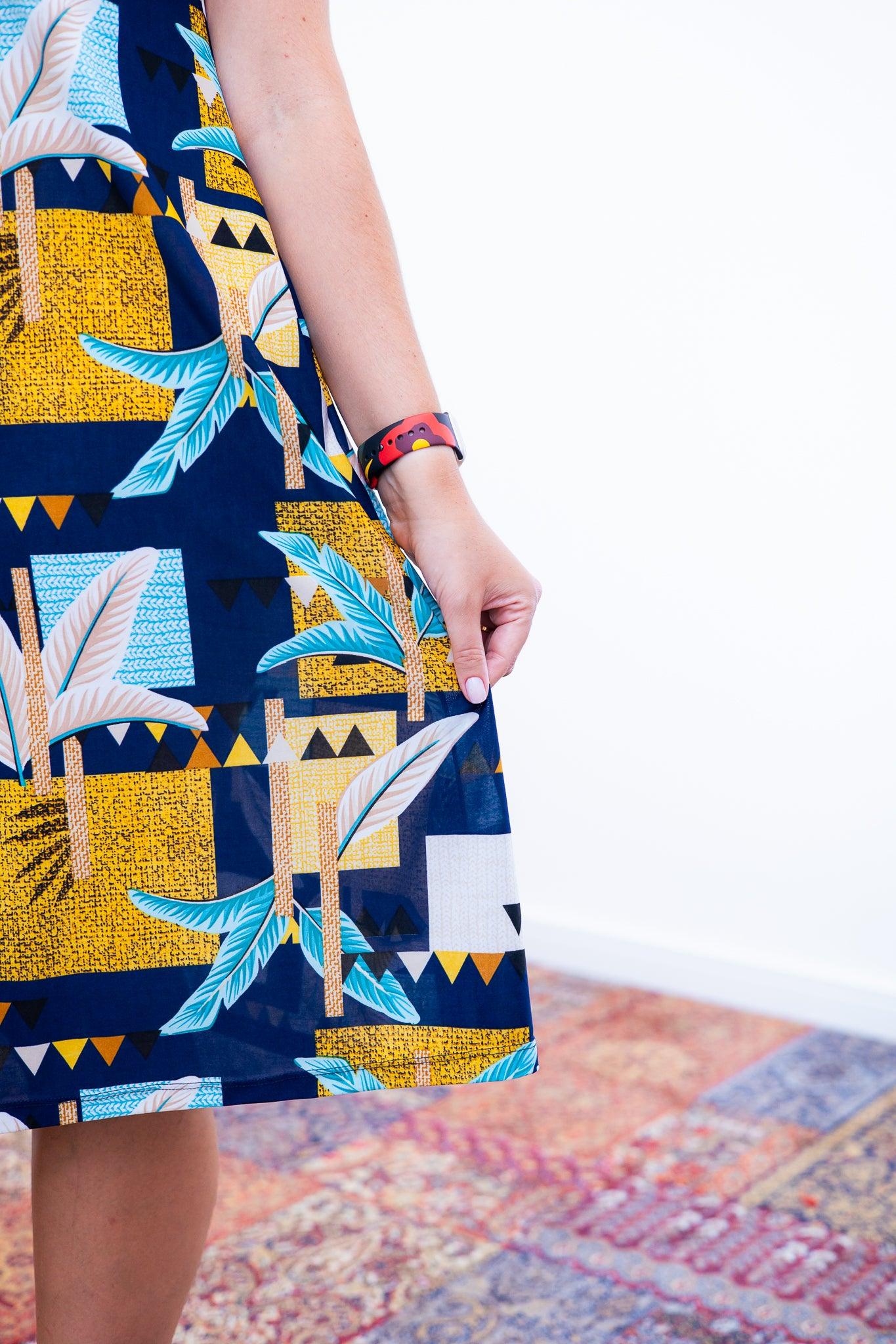 Vestido Sara - Malha Confort Midi com Manga - Bazar Online