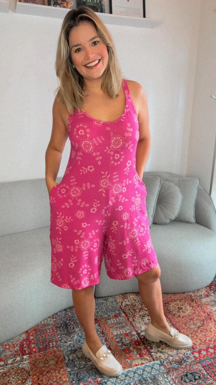 Macaquinho Kate - Midi Alça Larga - Bazar Online