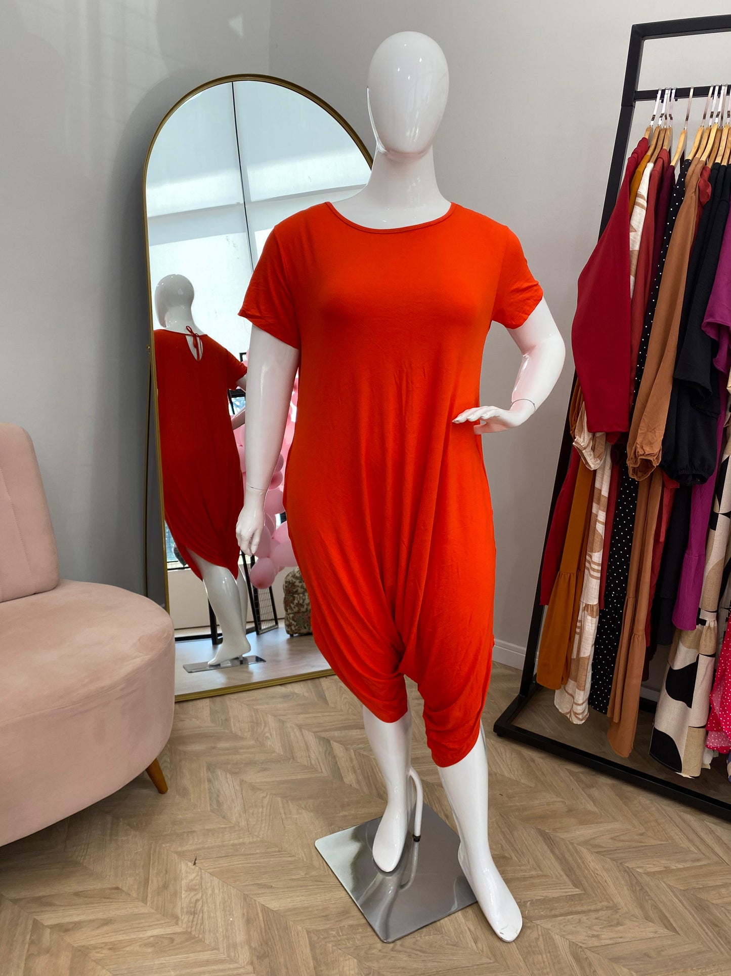 Macacão Fênix - Saruel com Bolsos em Viscolycra - Bazar Online