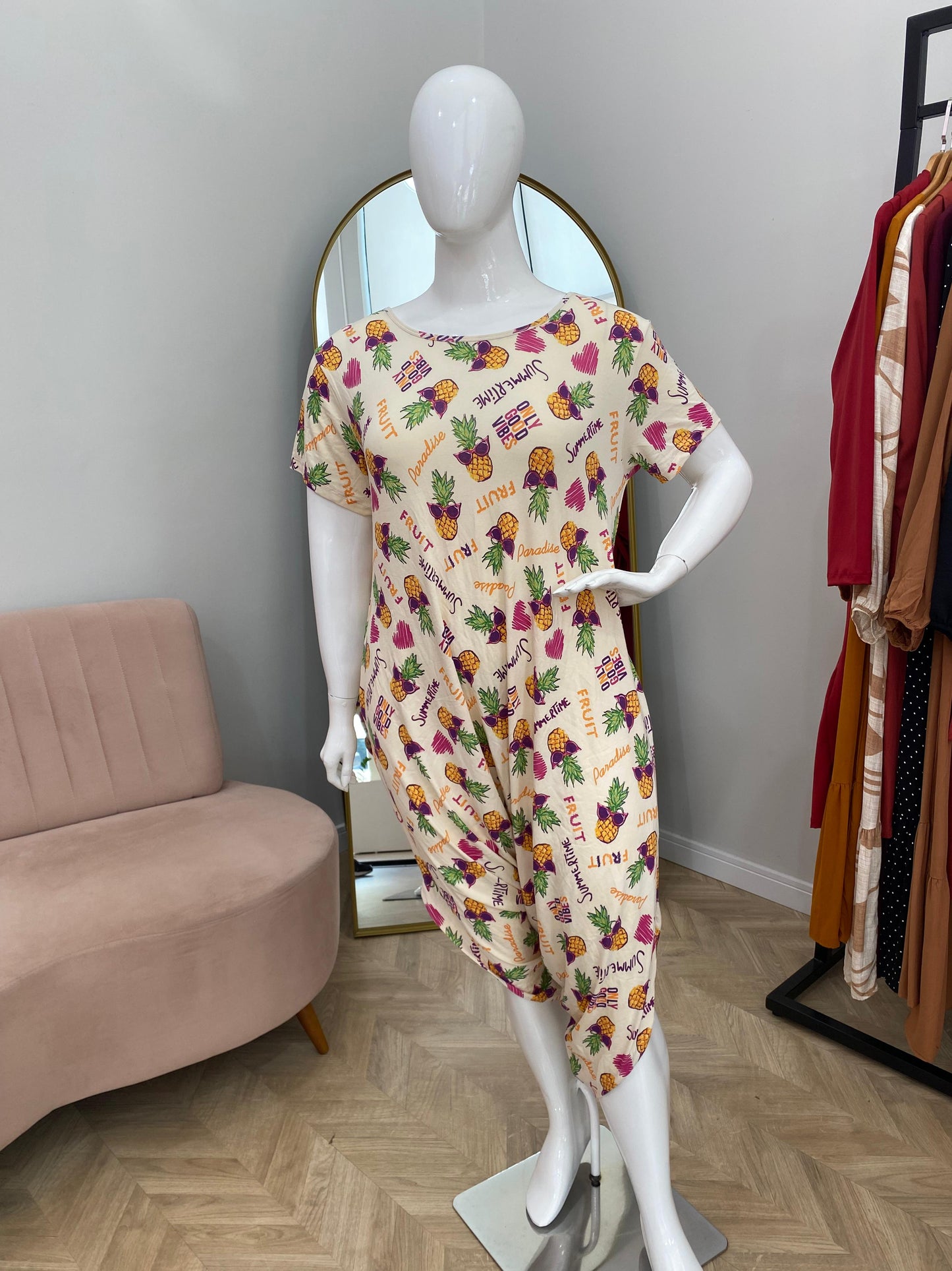 Macacão Fênix - Saruel com Bolsos em Viscolycra - Bazar Online