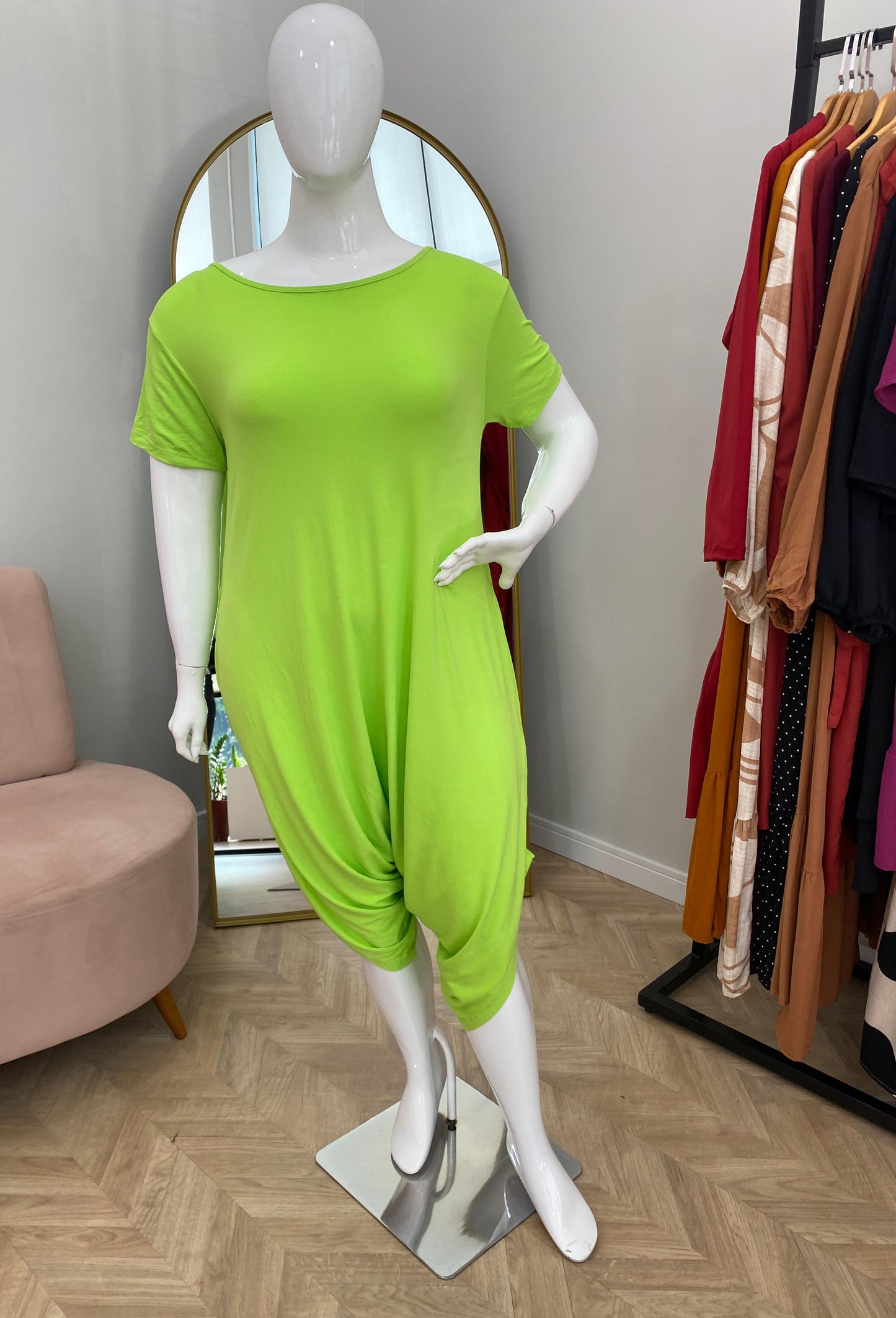 Macacão Fênix - Saruel com Bolsos em Viscolycra - Bazar Online