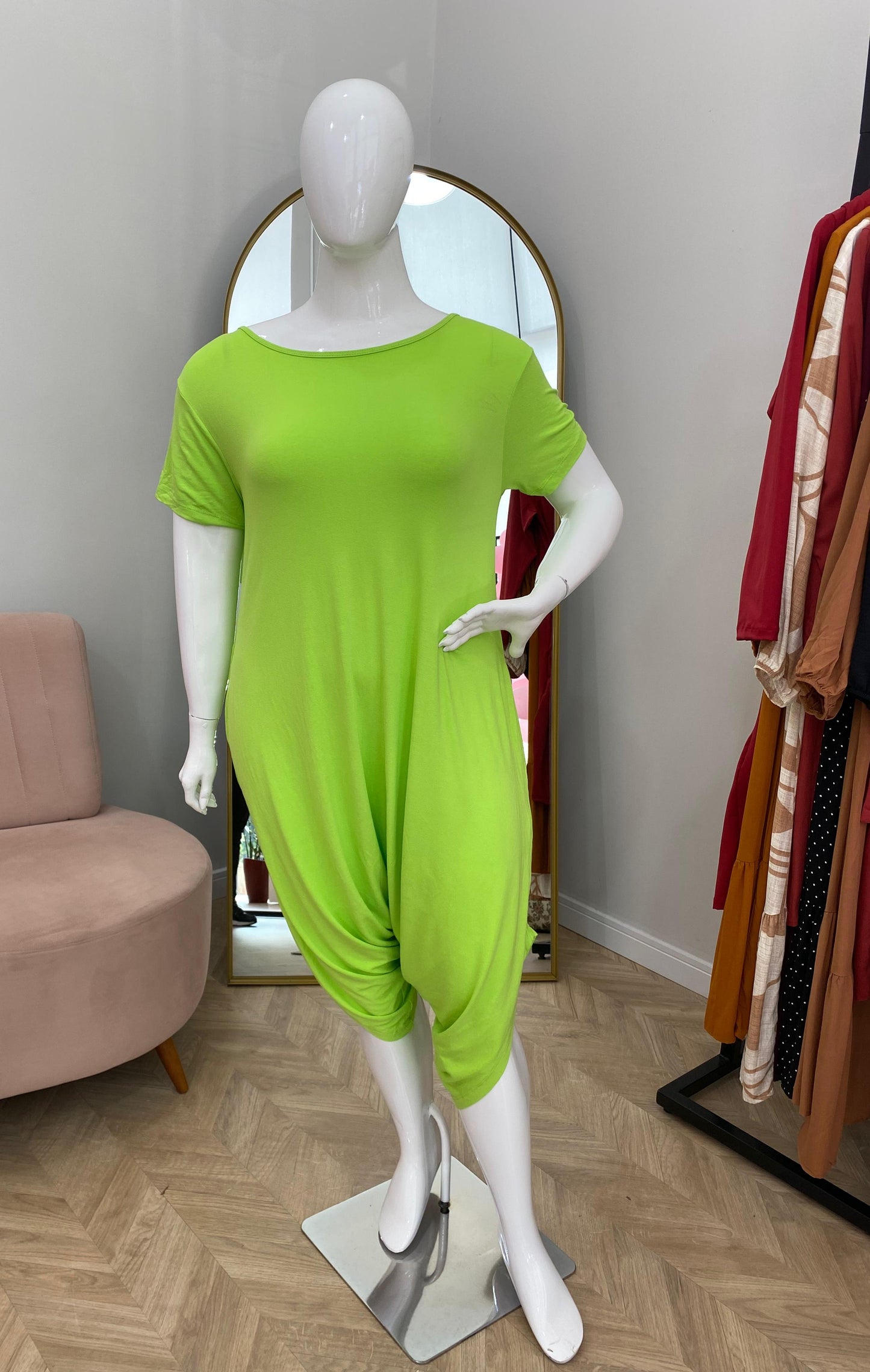 Macacão Fênix - Saruel com Bolsos em Viscolycra - Bazar Online